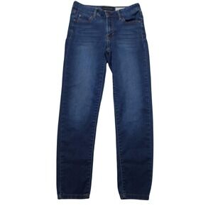 Aéropostale Jeans Juniors 2 Short Blue‎ High Waisted Jegging Denim 27 Inseam